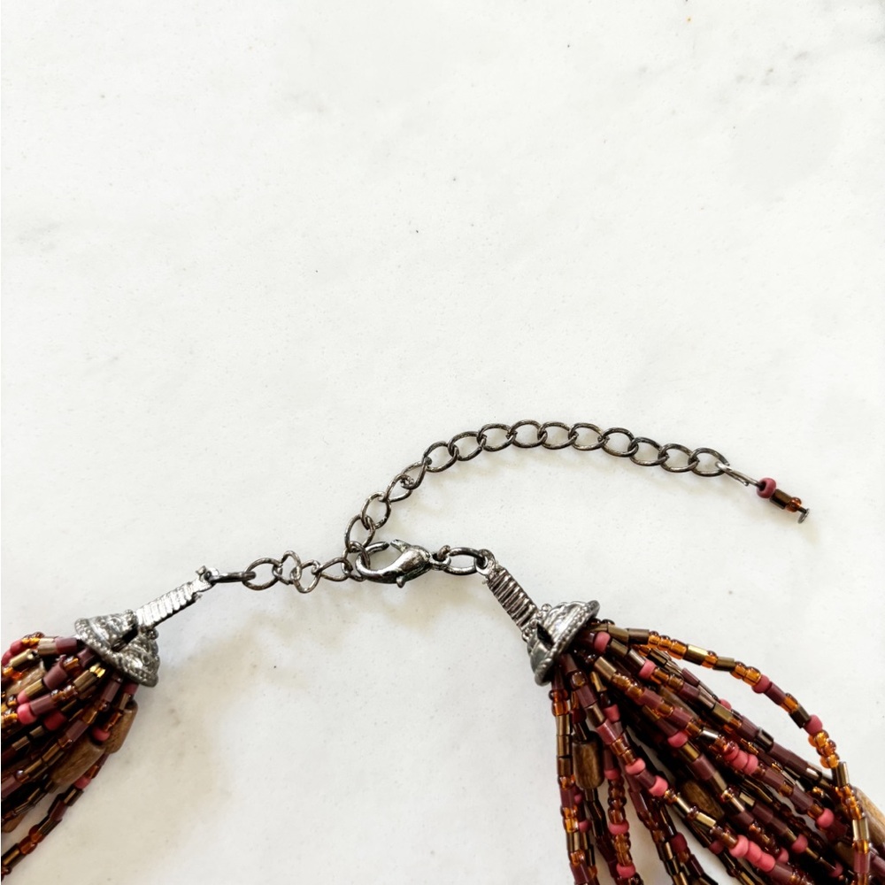 Beaded Multi-String Necklace - Picture 3 of 4